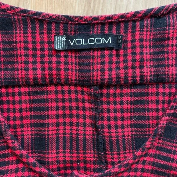 Volcom flannel romper - Picture 3 of 4
